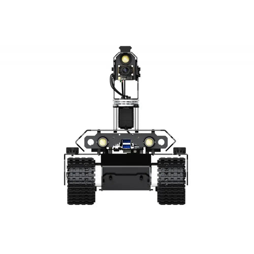 UGV Beast 追跡型 AI ロボット、デュアル コントローラー、Raspberry Pi 4B 用全金属製ボディ (Pi なし、パン/チルトなし、英国)