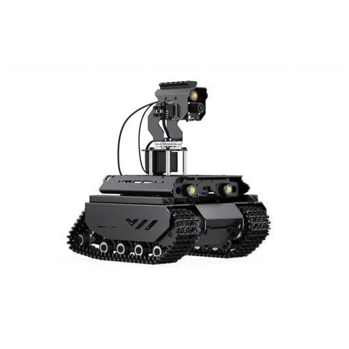 UGV Beast 追跡型 AI ロボット、デュアル コントローラー、Raspberry Pi 4B 用オールメタル ボディ、パン/チルト機能付き (Pi なし、英国)