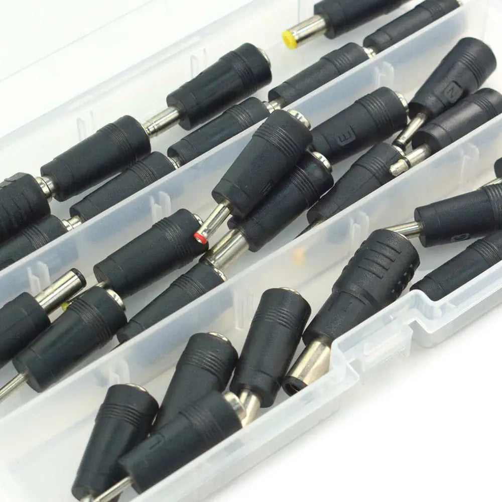 ユニバーサル 5.5 x 2.1mm DCアダプタキット (28個)