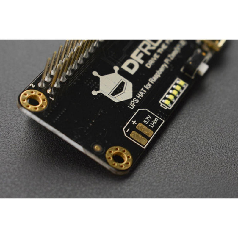 DFRobot Raspberry Pi用 UPS HAT（Zero、2、3、A+）