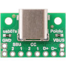 Pololu USB 2.0 Type-C コネクタブレークアウトボード
