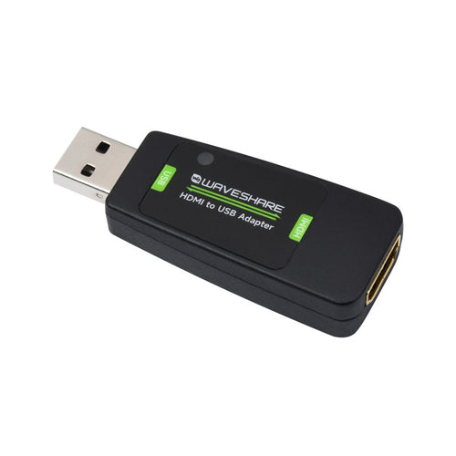 Waveshare 2.0 USBポート 高解像度 HDMIビデオキャプチャカード、HDMI～USB