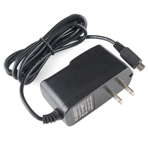 ACアダプタ電源 -  5V DC 2A（USBマイクロB）