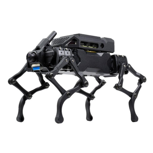 WAVEGO 12-DOF 顔認識付き バイオニック犬型ロボット ESP32 & PI4B  (US プラグ)