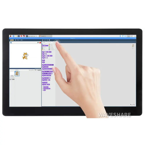 Waveshare 11.6インチ 静電容量式タッチスクリーン LCD、ケース付き、1920x1080、HDMI、IPS