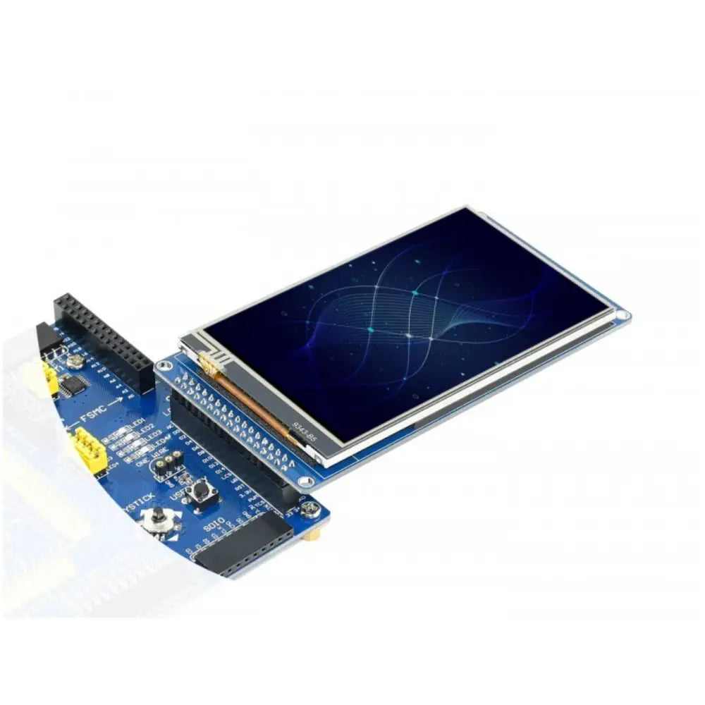 Waveshare 4インチ 抵抗式タッチパネル付きLCD、480 × 800、8080パラレル