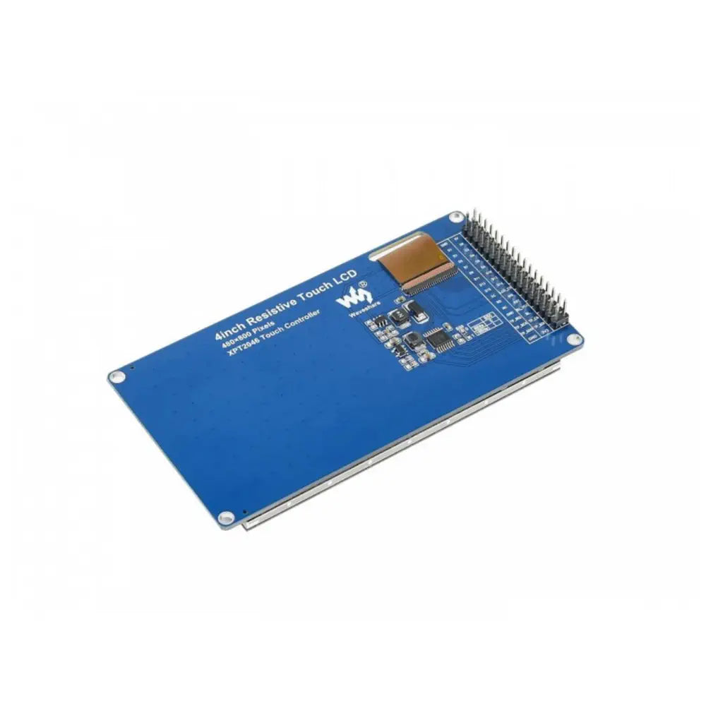 Waveshare 4インチ 抵抗式タッチパネル付きLCD、480 × 800、8080パラレル