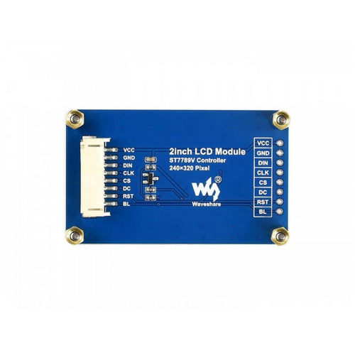 Waveshare General 2インチ 240×320 IPS LCDディスプレイモジュール