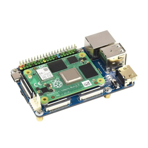 Waveshare Raspberry Pi Compute Module4用ミニベースボード（A）