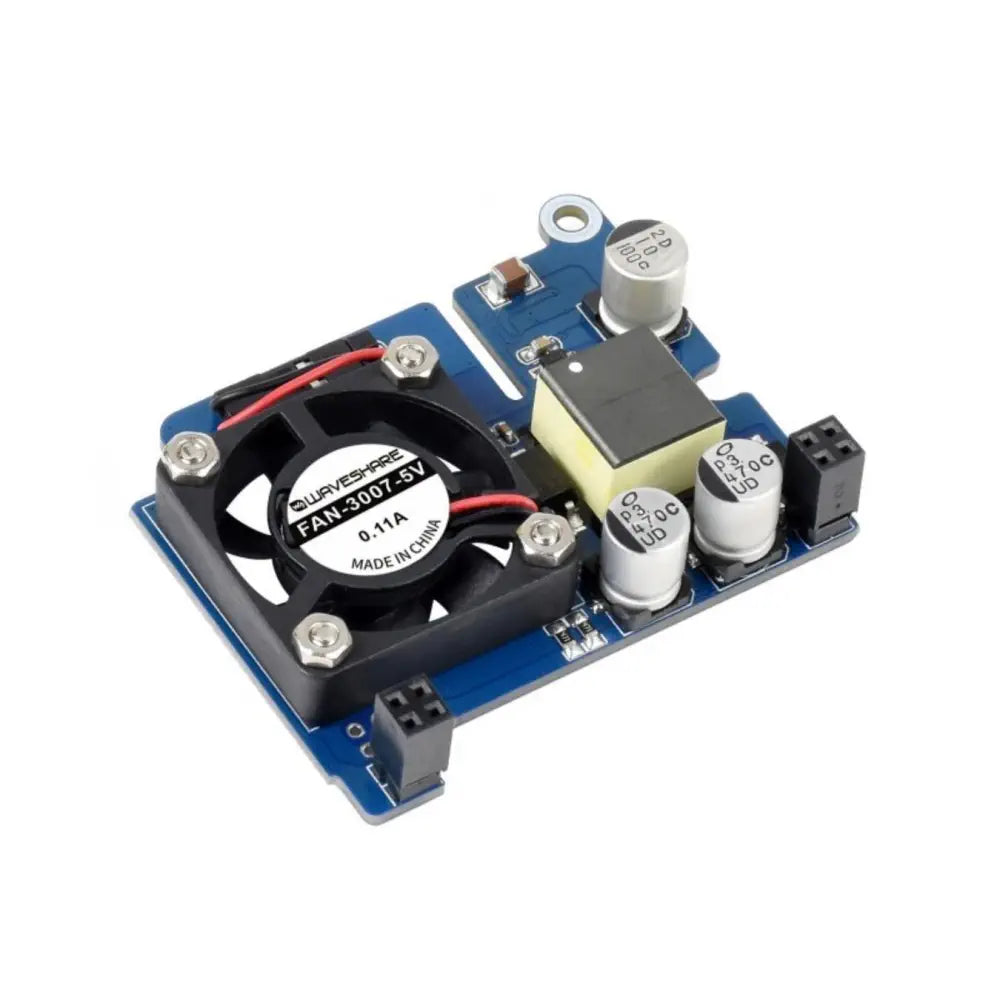 Waveshare Raspberry Pi 3B+ / 4B用 802.3af準拠PoE HAT（D） - RobotShop