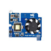 Waveshare Raspberry Pi 3B+ / 4B用 802.3af準拠PoE HAT（D）