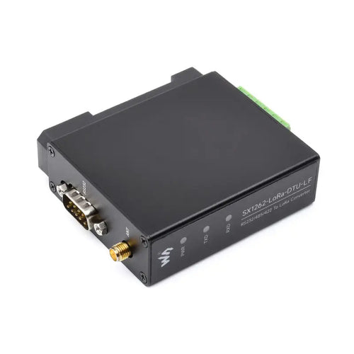Waveshare レールマウント SX1262 LoRa データ転送ユニット、RS232/RS485/RS422 から LoRa (LF、電源なし、プラグなし)