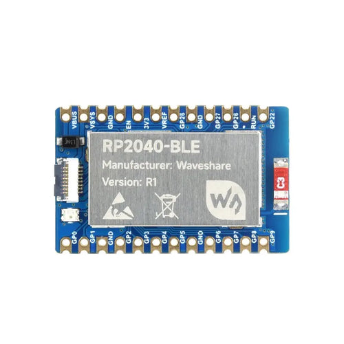 Waveshare RP2040-BLE Raspberry Pi マイクロコントローラ (Bluetooth 5.1 デュアルモード搭載)