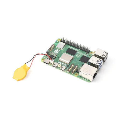 Raspberry Pi 5用RTCバッテリ（再充電可、25mAh、2PIN JSTコネクタ）