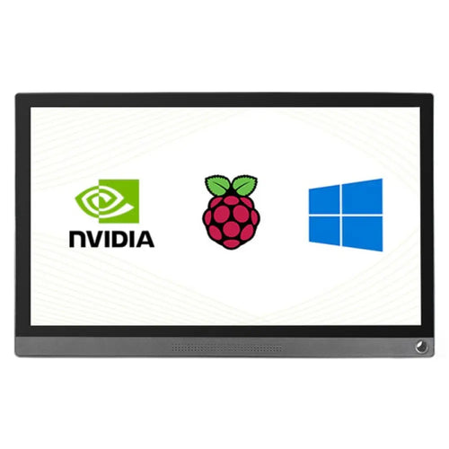 Waveshare 15.6インチ ユニバーサル ポータブル タッチ モニター、1920×1080 フル HD、IPS、HDMI/Type-C