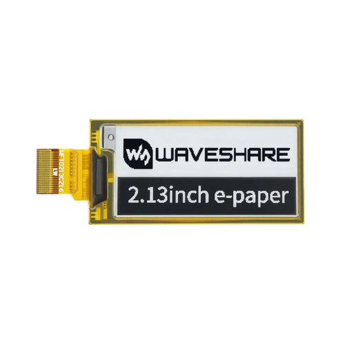 Waveshare 212x104、2.13インチフレキシブルE-Ink Rawディスプレイパネル