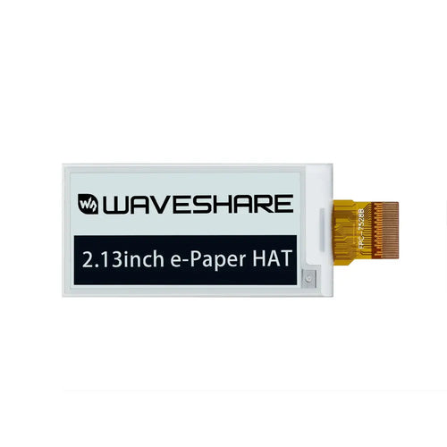 Waveshare 2.13インチ E-Ink Raw ディスプレイパネル、250x122