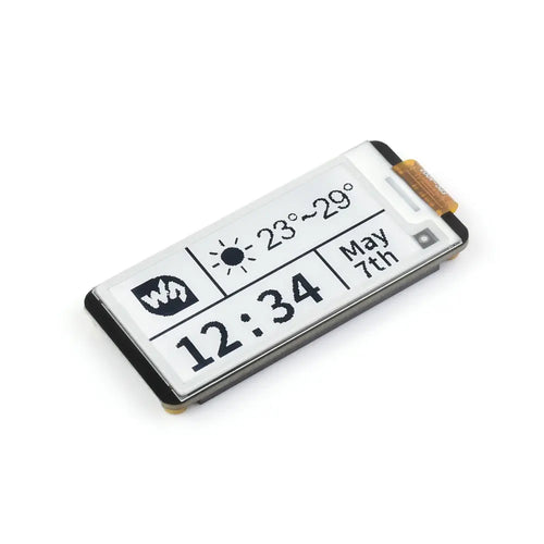 Waveshare 2.13インチ E-Paper HAT+、Raspberry Pi用、E-Inkディスプレイ、250x122、SPIインターフェース、HAT+標準