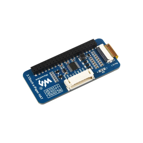 Waveshare 2.13インチ E-Paper HAT (G)、250x122、赤/黄/黒/白、SPI インターフェース