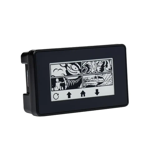 Waveshare 2.13インチ タッチ電子ペーパー E-Ink ディスプレイ Raspberry Pi Zero用、250×122、ABSケース
