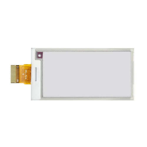 Waveshare 2.66 インチ E ペーパー (B) E インク Raw ディスプレイ、296×152、赤 / 黒 / 白、SPI、PCB なし