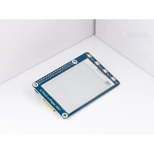 Waveshare 2.7インチ E-Ink ディスプレイ HAT 264x176 (Raspberry Pi 用)
