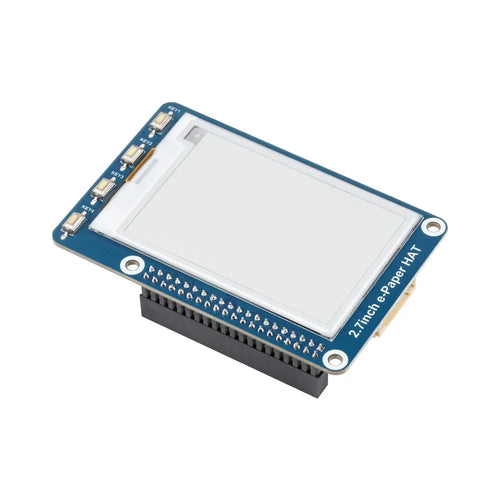 Waveshare 2.7インチ E-Ink ディスプレイ HAT 264x176 (Raspberry Pi 用)