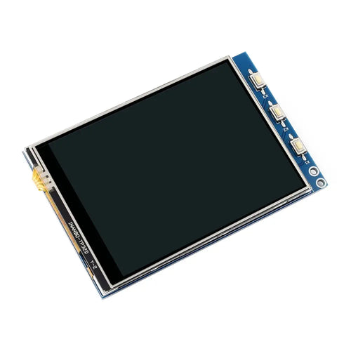 Waveshare 3.2インチ抵抗膜方式タッチディスプレイ (B) Raspberry Pi用、320×240、SPI