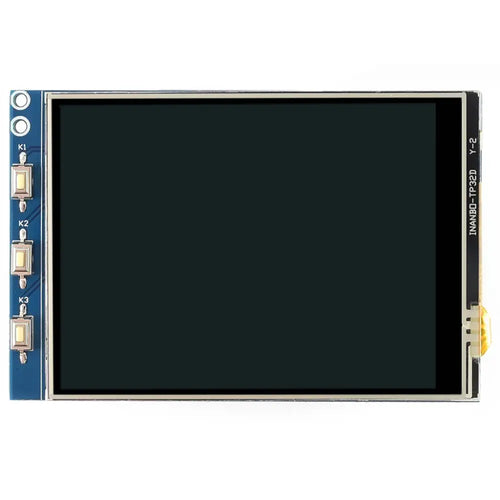 Waveshare 3.2インチ抵抗膜方式タッチディスプレイ (B) Raspberry Pi用、320×240、SPI
