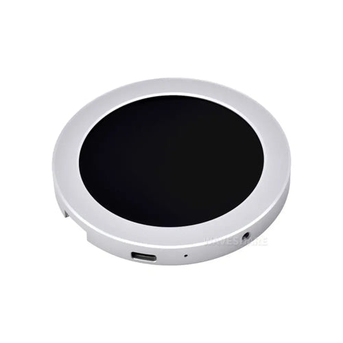 Waveshare 3.4 インチ USB モニター、AIO LCD スクリーン、CPU クーラー スクリーン (シルバー)
