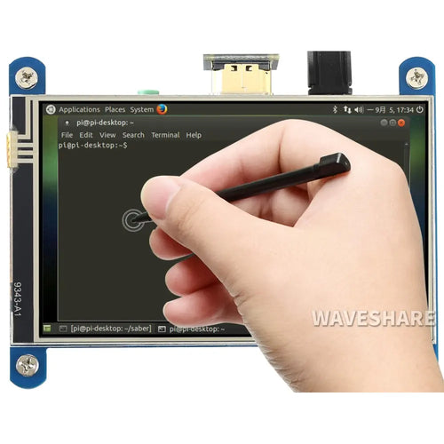 Waveshare 4インチ 抵抗型タッチスクリーン LCD (H)、480×800、HDMI、IPS