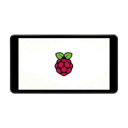 Waveshare 5.5インチ 静電容量式 タッチAMOLED、1080 x 1920、HDMI (Raspberry Pi 4B用、ケース付き)