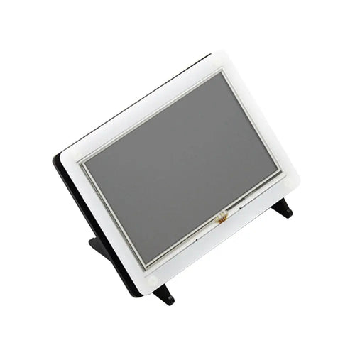 Waveshare 5インチ抵抗型タッチスクリーンLCD、バイカラーケース付き、800×480、HDMI、低消費電力