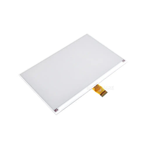 Waveshare 7.5 インチ E ペーパー (B) E インク Raw ディスプレイ、800×480、赤/黒/白、SPI、PCB なし