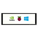 Waveshare 7.9インチ 静電容量式タッチスクリーン LCD、400×1280、HDMI、IPS、強化ガラスカバー