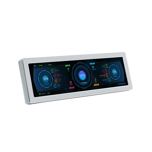 Waveshare 8.8インチ IPS サイドモニター、480×1920、HDMI、HiFi スピーカー、タッチなし