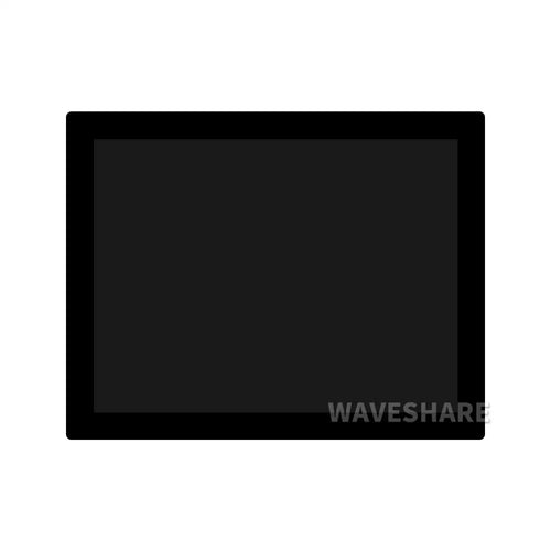 Waveshare 9.7 インチ 静電容量式タッチ ディスプレイ、768×1024、強化ガラス パネル、HDMI インターフェイス、IPS パネル、10 ポイント タッチ
