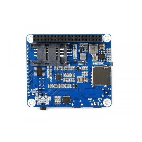 Waveshare A7600C1 LTE Cat-1 HAT、Raspberry Pi 用、低速 4G モジュール、2G GSM/GPRS (中国向け)