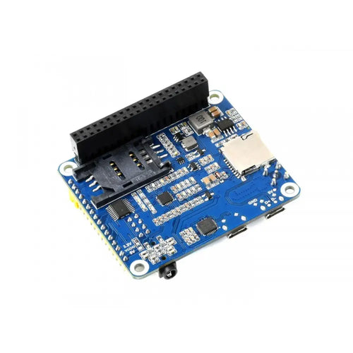 Waveshare A7600C1 LTE Cat-1 HAT、Raspberry Pi 用、低速 4G モジュール、2G GSM/GPRS (中国向け)