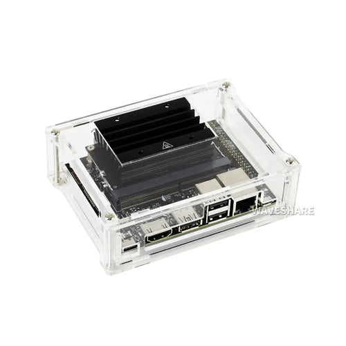 Waveshare アクリルクリアケース、Jetson Nano 2GB 開発キット専用