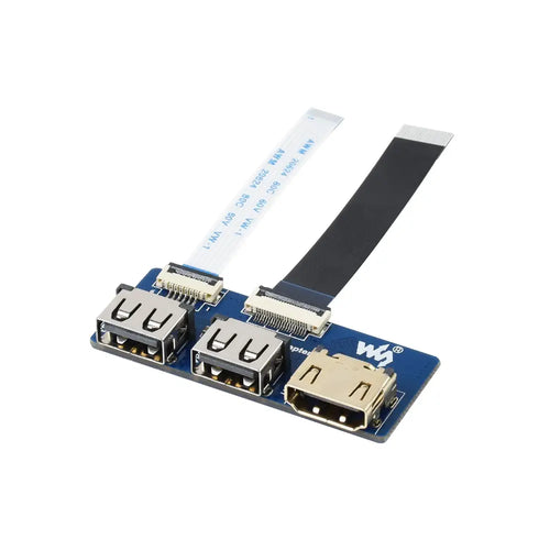 Waveshare CM4-IO-BASE-A + Raspberry Pi Compute Module 4 用 USB HDMI アダプター
