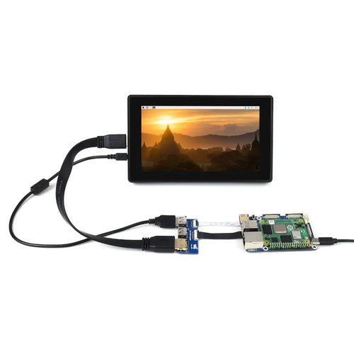 Waveshare CM4-IO-BASE-A + Raspberry Pi Compute Module 4 用 USB HDMI アダプター