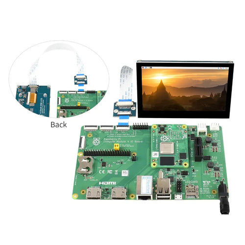 Waveshare コンピューティング モジュール DSI ディスプレイ アダプター、22PIN から 15PIN