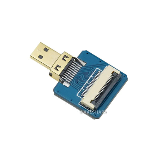 Waveshare DIY マイクロ HDMI アダプター 水平