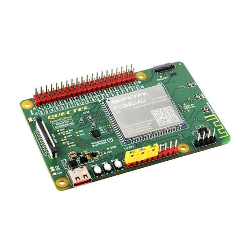 QuecPython 向け Waveshare EC200U-AU C4-P01 開発ボード、マルチモードおよびマルチバンド サポート、LTE Cat-1 / Bluetooth、GNSS