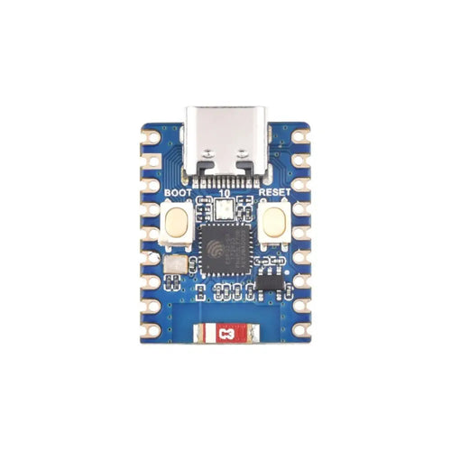 Waveshare ESP32-C3 ミニ開発ボード、ESP32-C3FN4 ベース、160MHz、2.4GHz Wi-Fi および Bluetooth 5 (ヘッダーなし)