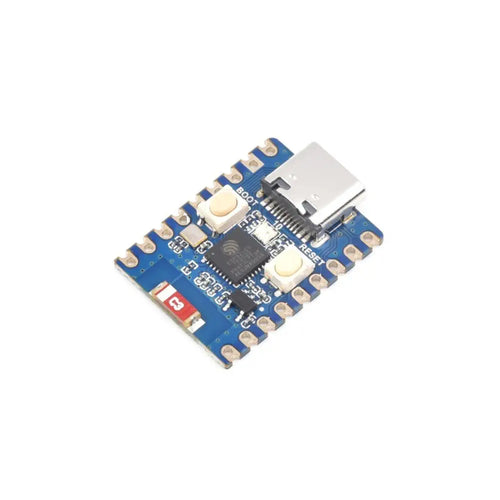 Waveshare ESP32-C3 ミニ開発ボード、ESP32-C3FN4 ベース、160MHz、2.4GHz Wi-Fi および Bluetooth 5 (ヘッダーなし)