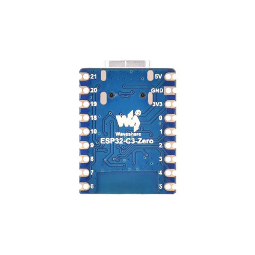 Waveshare ESP32-C3 ミニ開発ボード、ESP32-C3FN4 ベース、160MHz、2.4GHz Wi-Fi および Bluetooth 5 (ヘッダーなし)