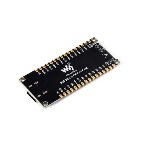 Waveshare ESP32-C6 マイクロコントローラ、WiFi 6 開発ボード、160MHz シングルコア、ESP32-C6-WROOM-1-N8 モジュール (ヘッダーなし)