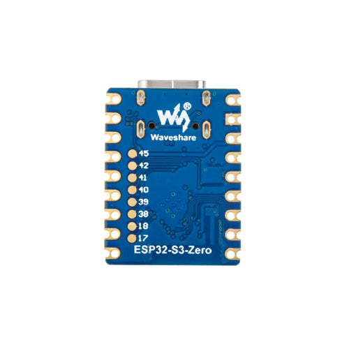 Waveshare ESP32-S3 ミニ開発ボード、ESP32-S3FH4R2 デュアルコア、240MHz、2.4GHz Wi-Fi および Bluetooth 5 ベース (ヘッダーなし)
